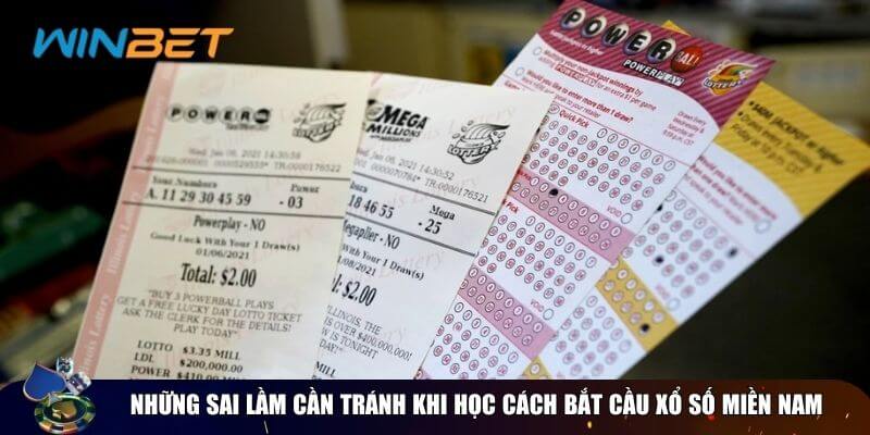 Cách bắt cầu xổ số miền Nam chuẩn xác bắt đâu trúng đó Hạn chế mắc sai lầm khi bắt cầu xổ số miền Nam