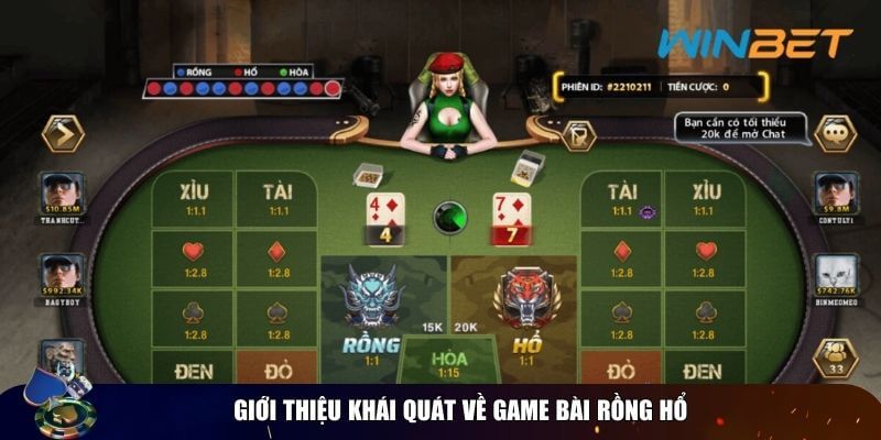 Rồng hổ Winbet - Cược nhanh thắng lớn, kịch tính từng giây Tổng quát khái quát về game bài Rồng Hổ