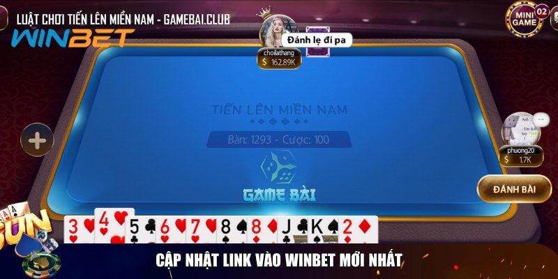 Tiến Lên Miền Nam Winbet Đổi Thưởng Hấp Dẫn 2025 - Chơi Ngay! Tiến Lên Miền Nam Winbet đổi thưởng hấp dẫn